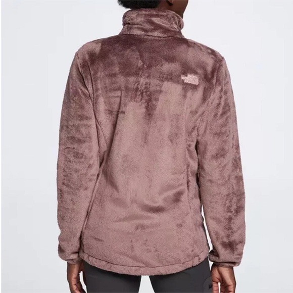 The North Face Women’s Lux Osito Full Zip Fleece Jacket Twilight Mauve Size L - Picture 2 of 10